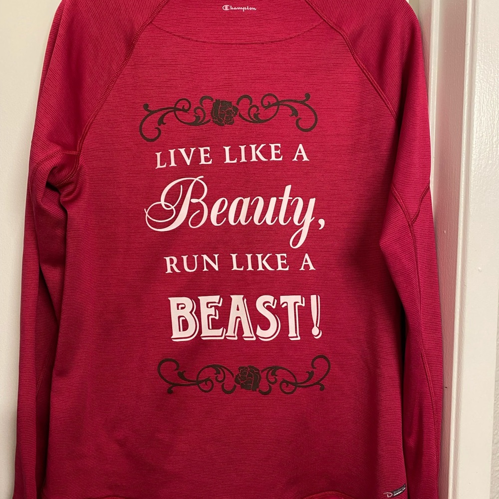 RUN Disney Princess zip up jacket.